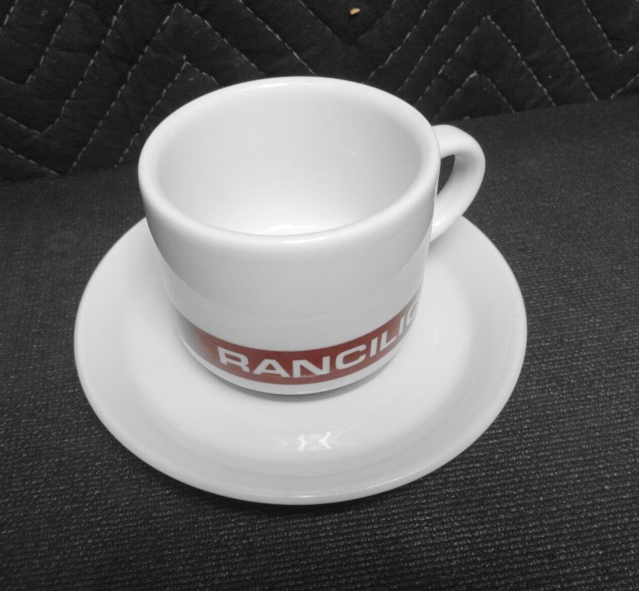 RANCILIO Espresso Coffee Cup & Saucer Set by IPA Italy