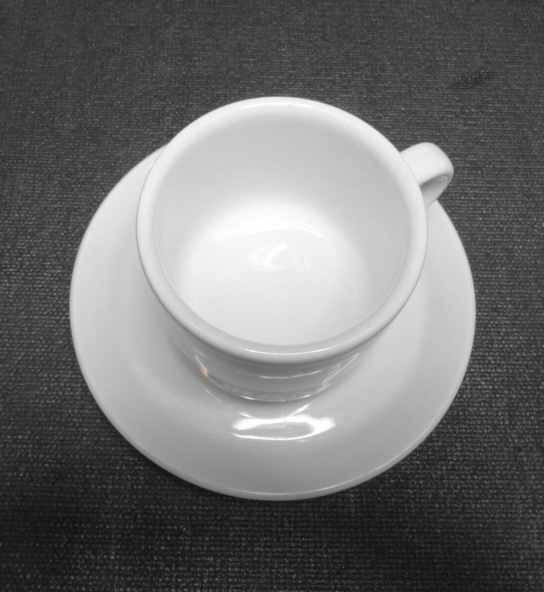 RANCILIO Espresso Coffee Cup & Saucer Set by IPA Italy