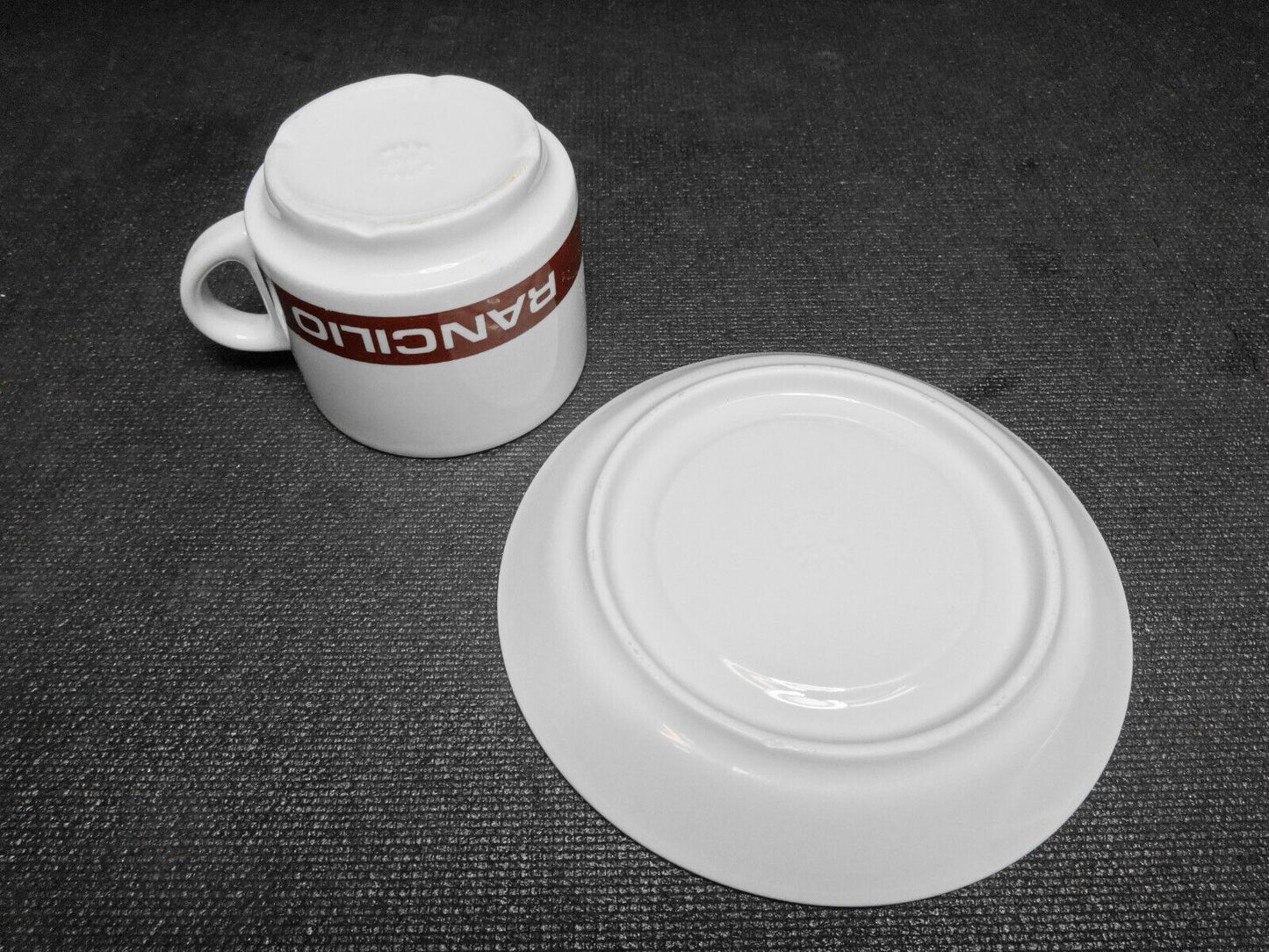 RANCILIO Espresso Coffee Cup & Saucer Set by IPA Italy