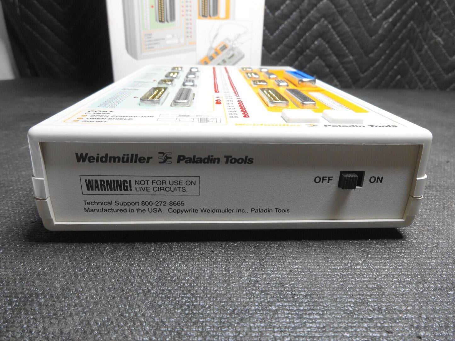 Weidmuller Paladin Tools PC Cable Check PA1570 1570 Tester - Paladin Tools