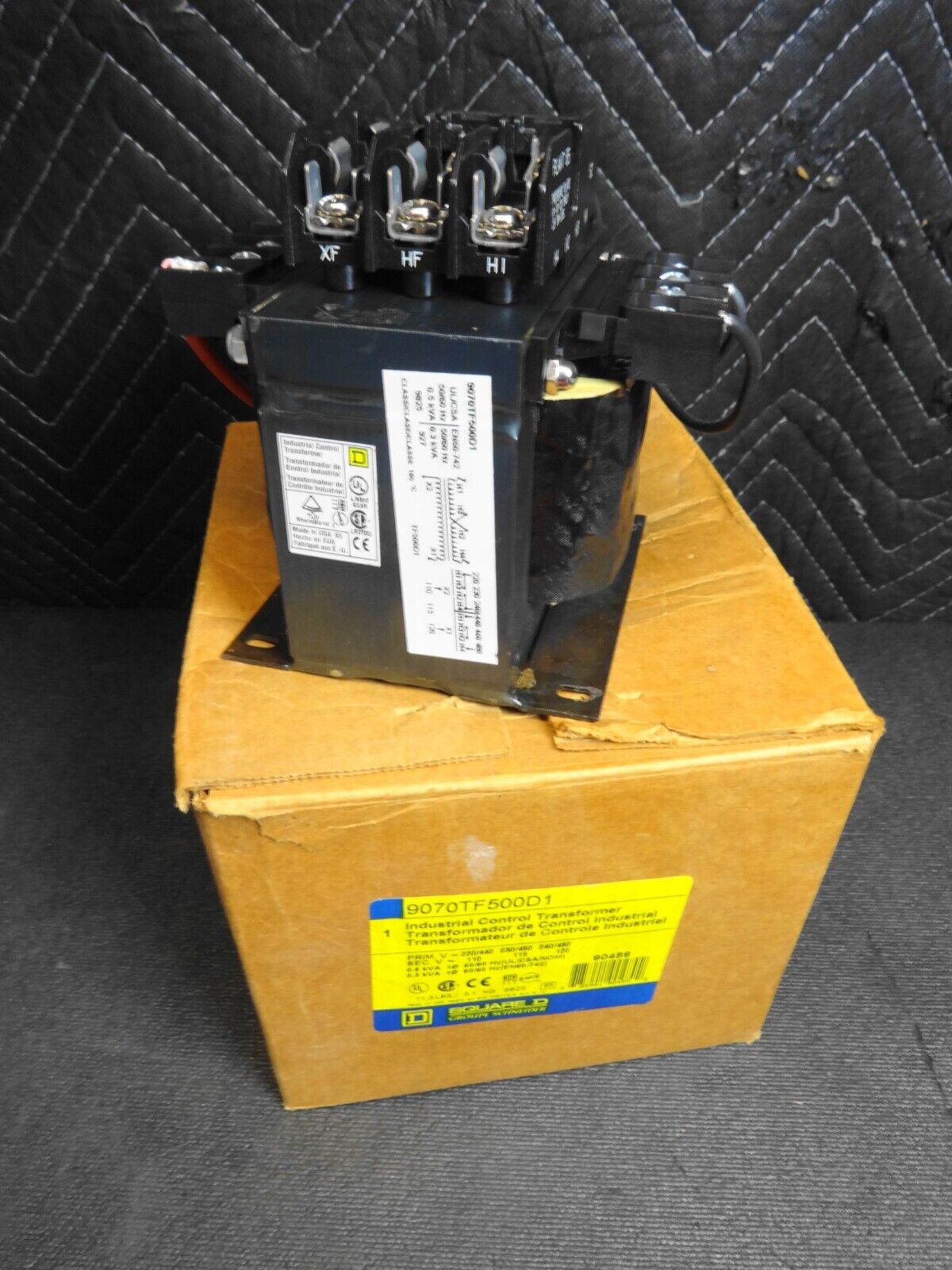 SQUARE D 9070TF500D1 Industrial Control Transformer - 500VA