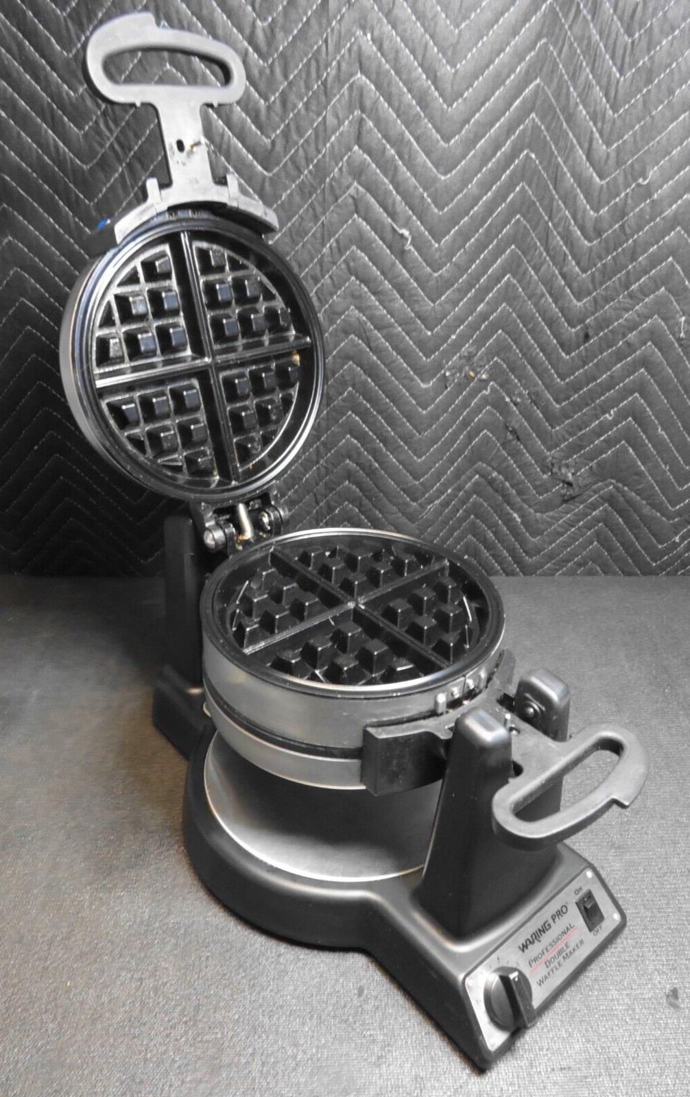 Waring Pro Professional Double Waffle Maker WWM1200 Belgian Waffle Iron