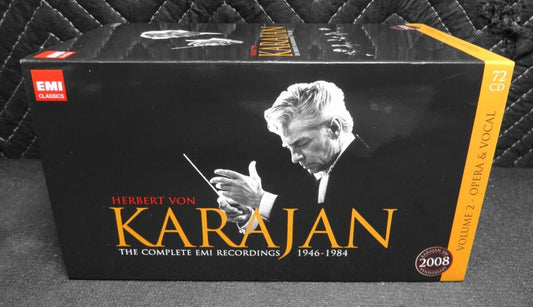 Karajan The Complete EMI Recordings 1946-1984 Volume 2 Opera & Vocal 72 CD Boxed