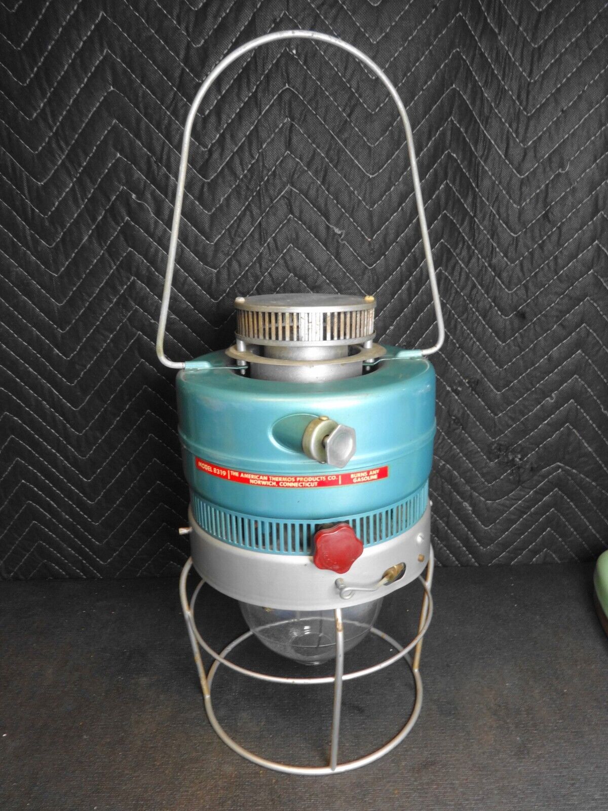 Vintage Thermos Inverted Gas Lantern - Model 8319