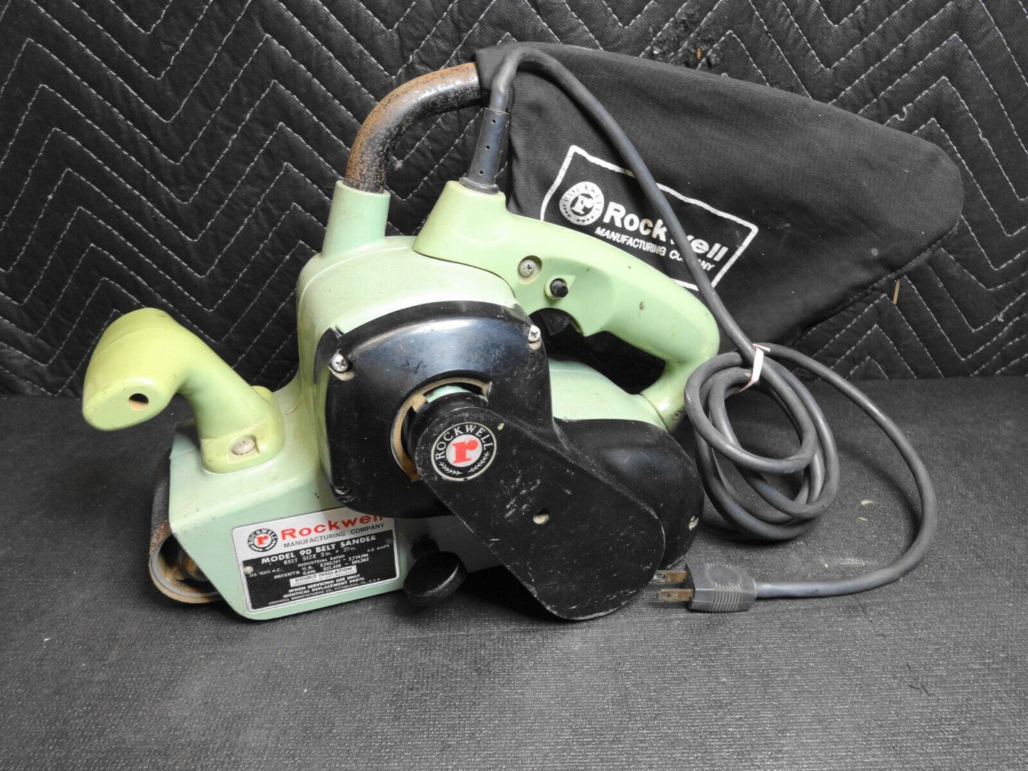 Rockwell Model 90 3 X 21 Belt Sander W/ Dust Bag