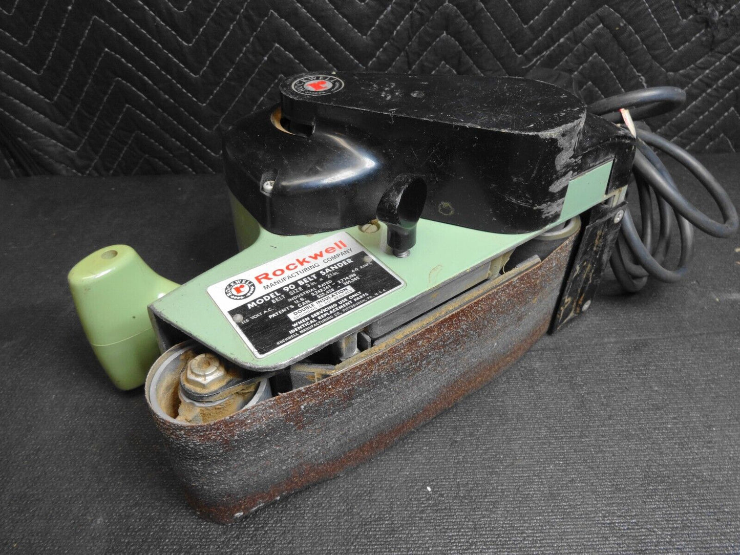 Rockwell Model 90 3 X 21 Belt Sander W/ Dust Bag