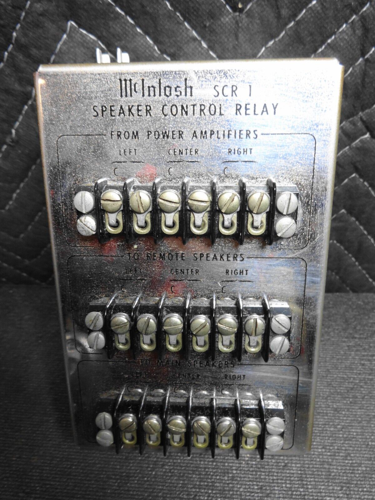 MCINTOSH SCR 1 SPEAKER CONTROL RELAY