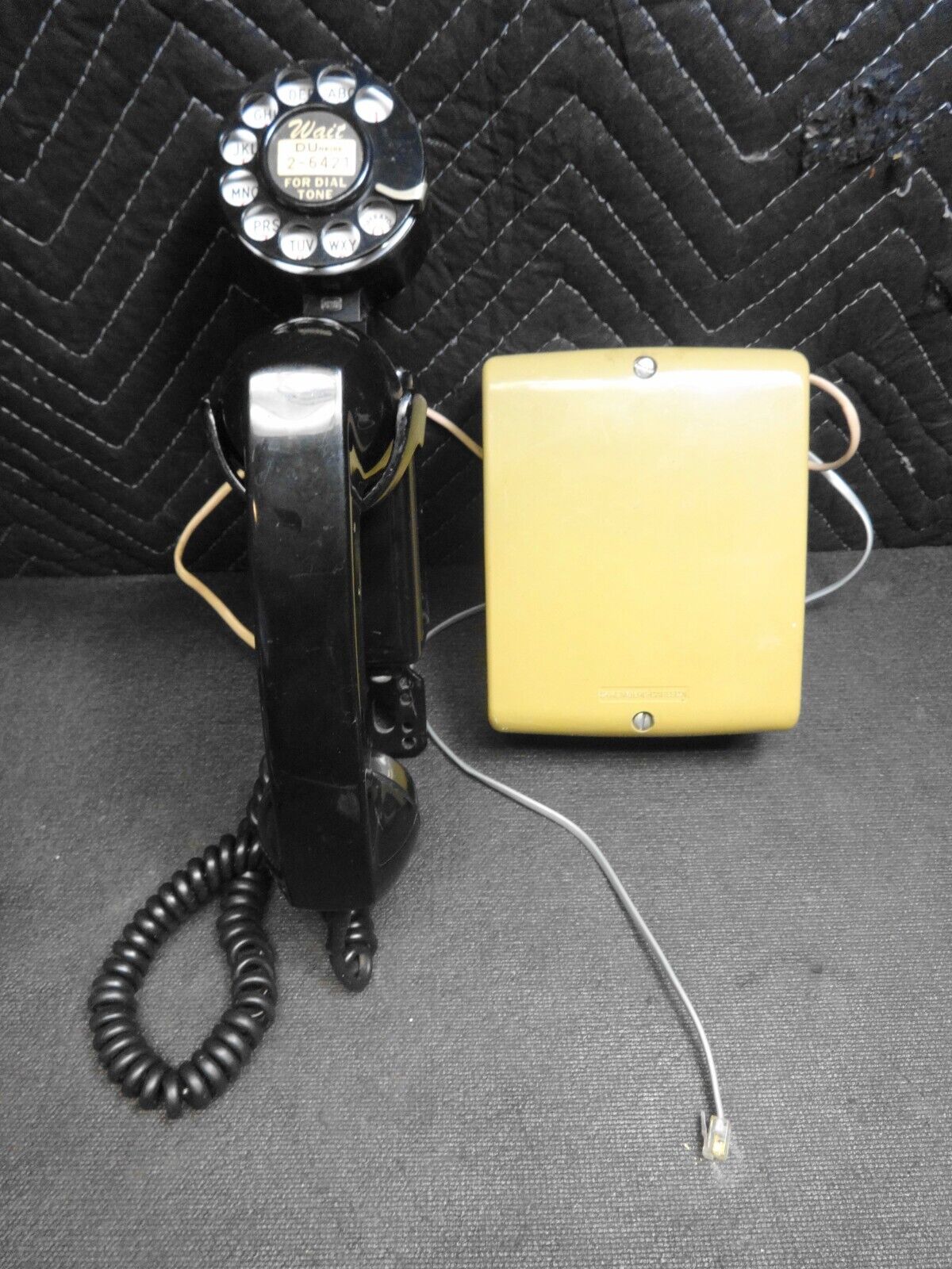 Western Electric Bell System G7 43A Space Saver Telephone & Stromberg Ringer