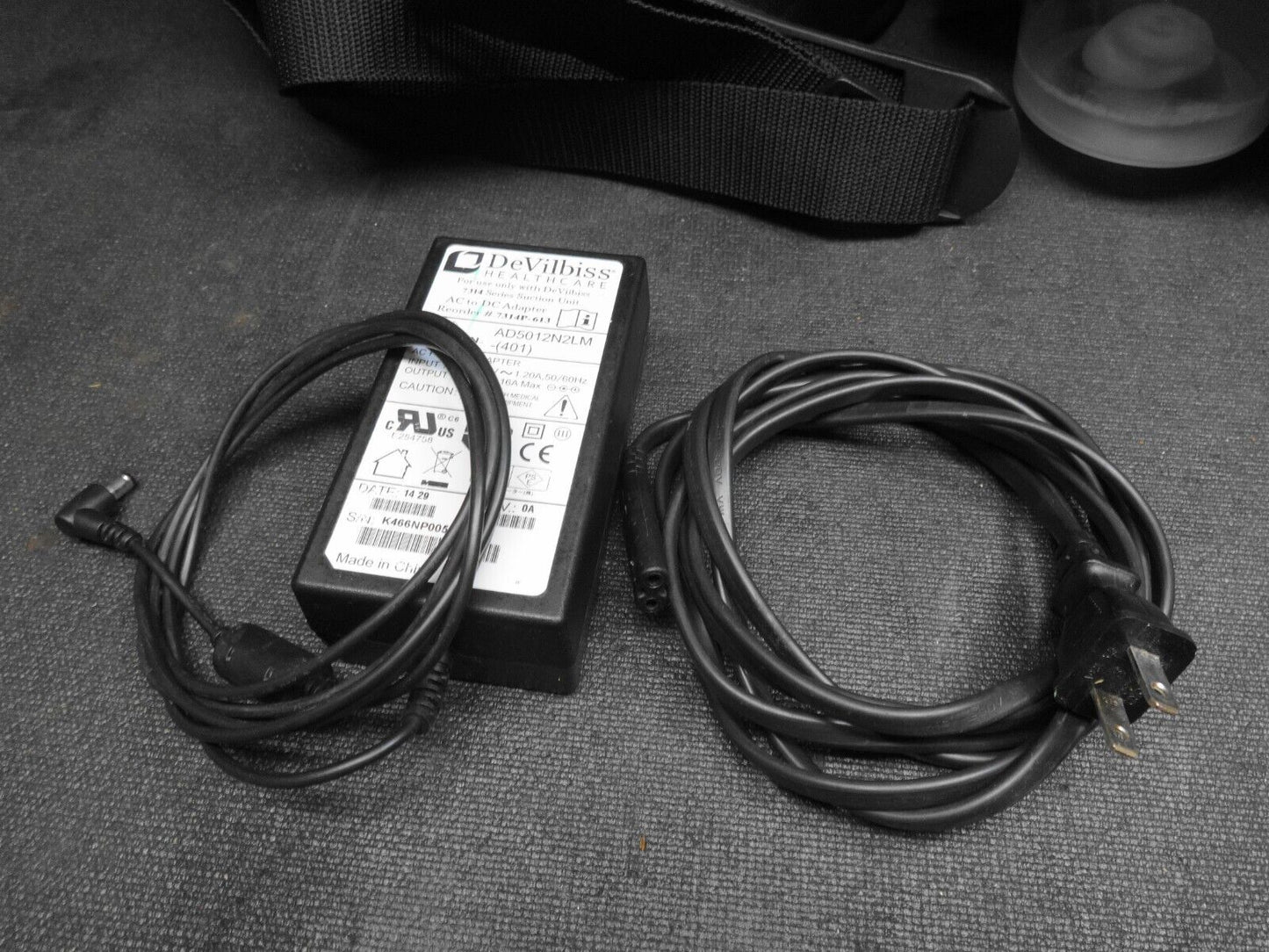 DeVilbiss 7314P-D Vacu-Aide Suction Unit - New Battery Installed 02/2025