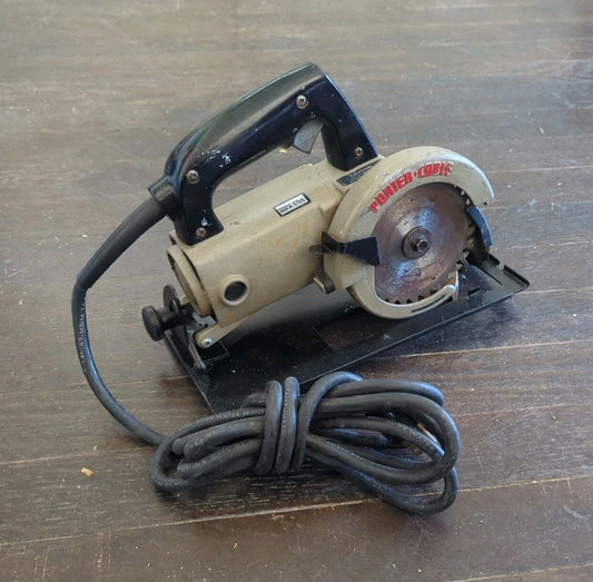 Vintage Porter Cable Model 314 HD 4-1/2" Trim Saw - Made in USA - J1
