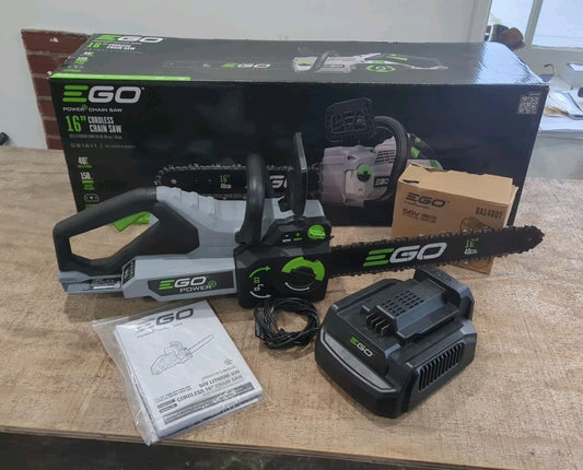 EGO POWER+ 16" 40CC Of Power Chain Saw Kit CS1611 Battery & Charger Included