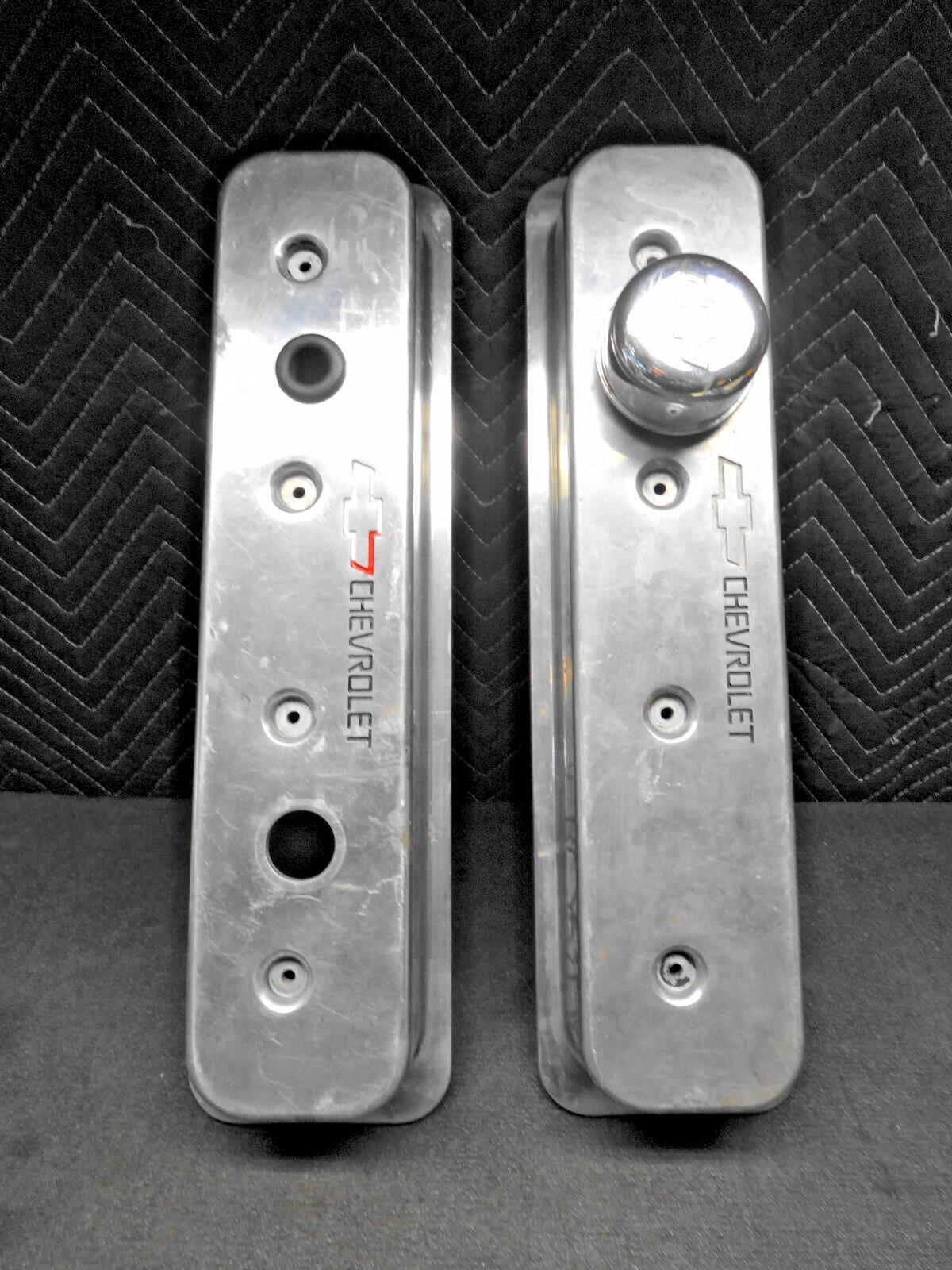 Proform Die-Cast Aluminum Center Bolt Valve Covers for 1987-Up Small Block Chevy