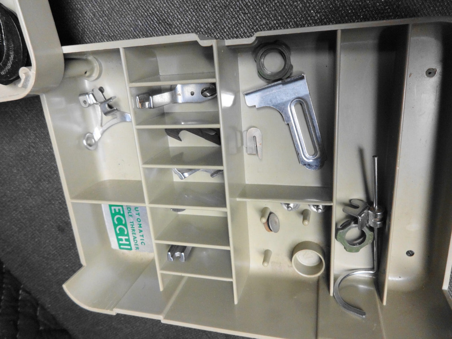 VTG Necchi Supernova Sewing Machine Kit - Accessories, Cams, Feet