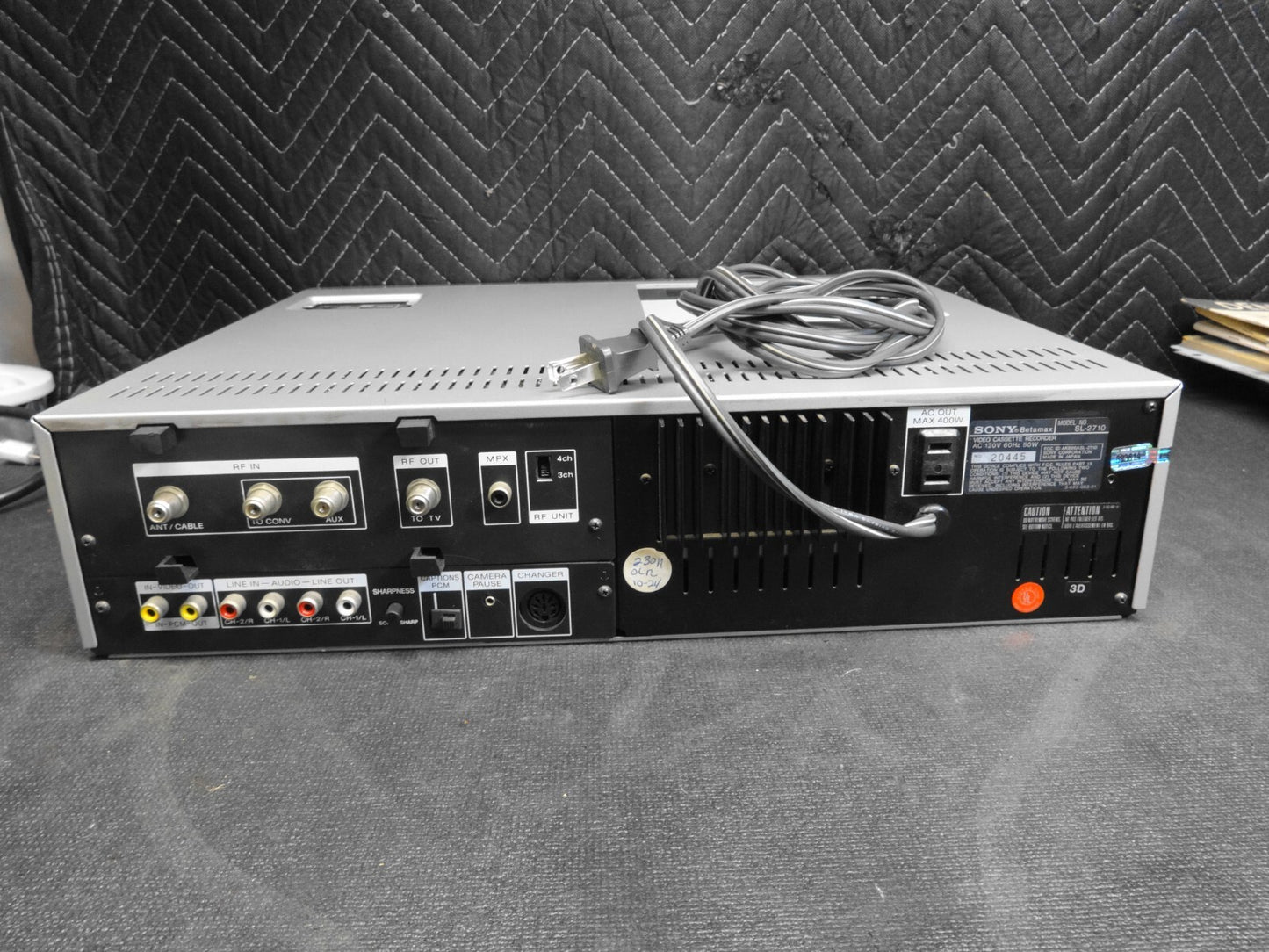 Vintage SONY BETAMAX SL-2710 - *SERVICED*