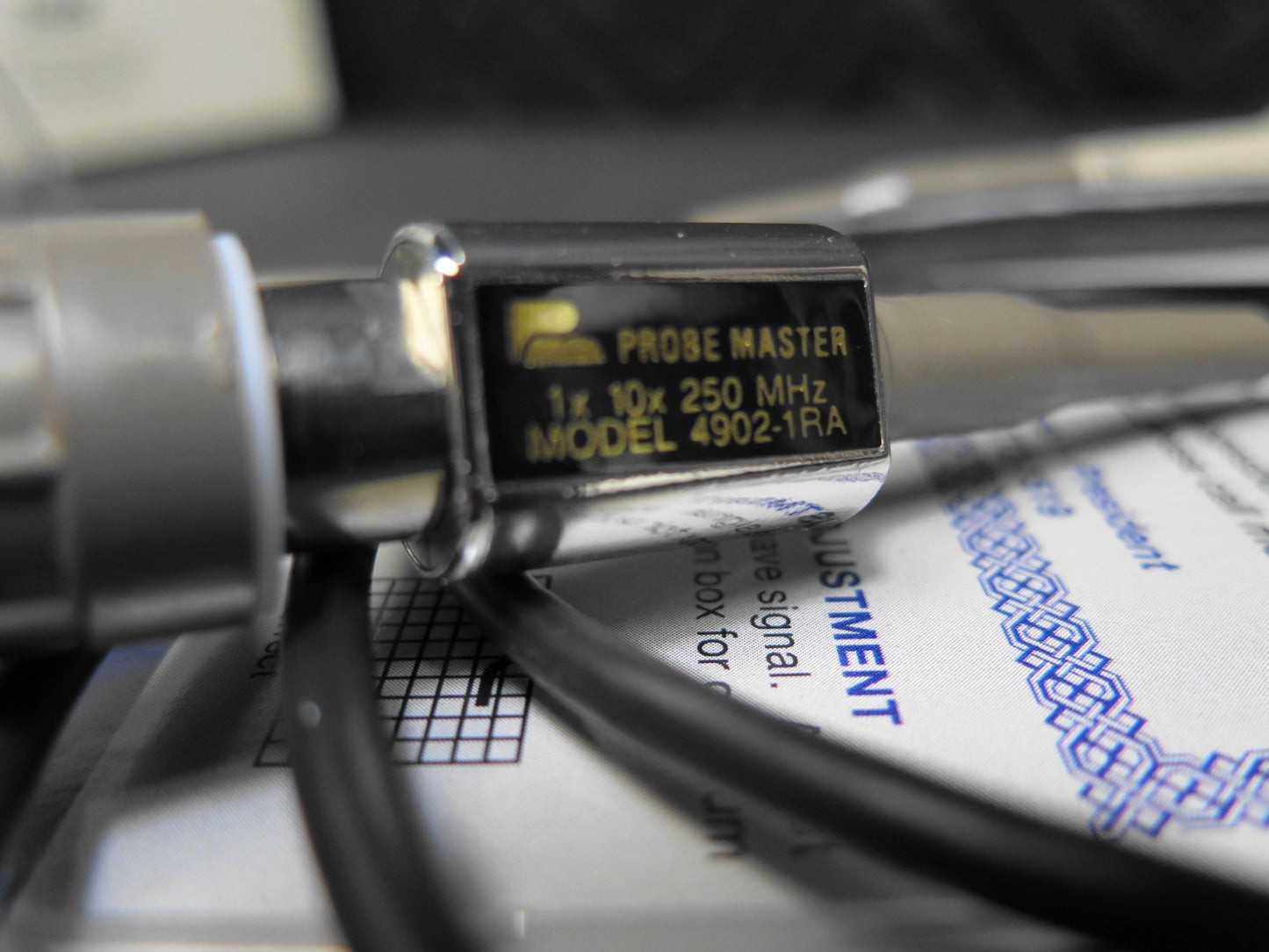 Probe Master 4902-1 RA 250MHz Gold Tip Oscilloscope Probe