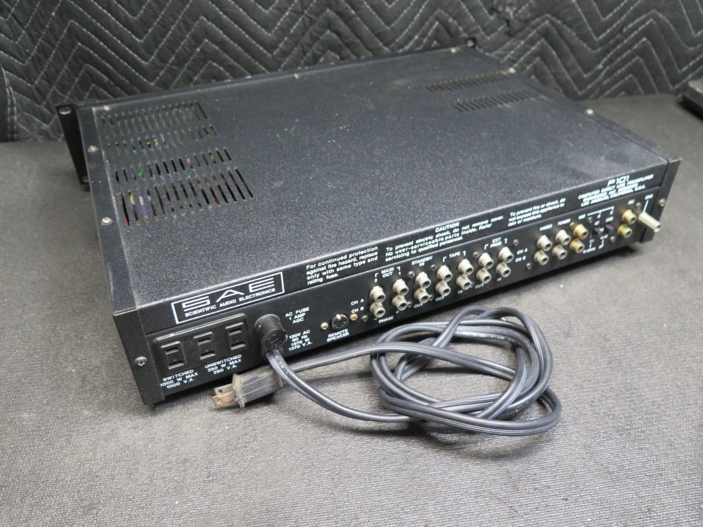 SAE P101 DIRECT LINE PREAMPLIFIER - Scientific Audio Electronics