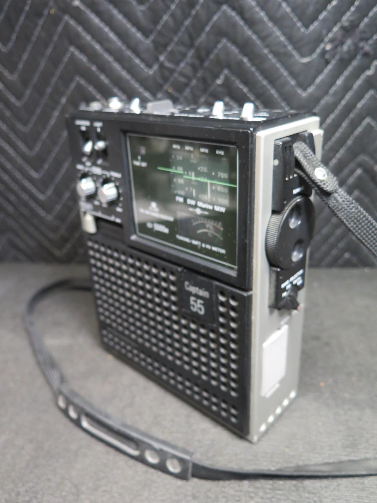 Vintage Sony ICF - 5500W PSB AM FM 3 Band Radio C2 - Working Condition