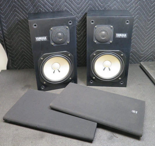 YAMAHA NS-10M Speaker Pair Set System Studio Monitors Speakers Black NS10M