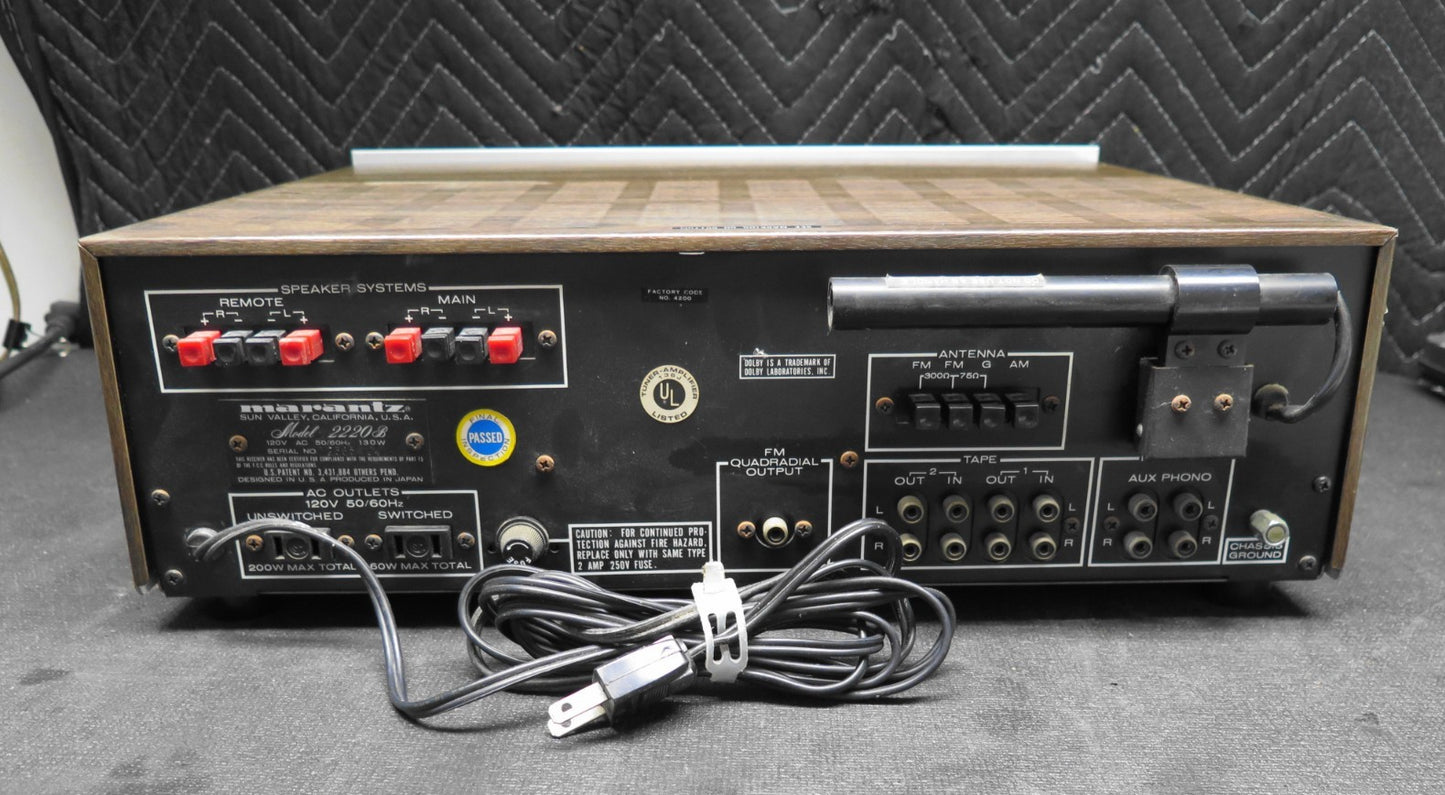 Marantz Model 2220B Stereo Receiver - All Original *READ*