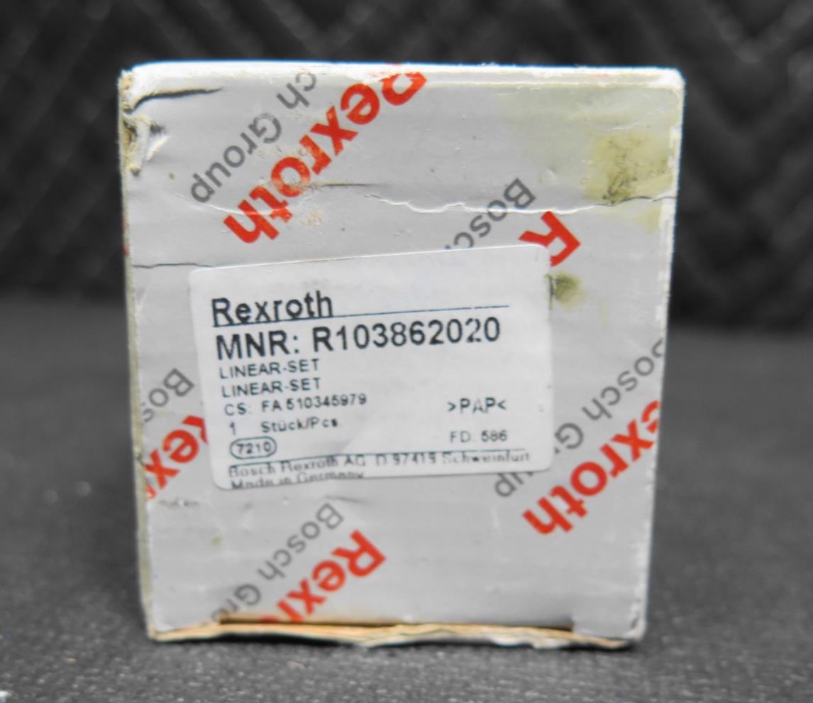 REXROTH BOSCH R103862020 LINEAR BLOCK BUSHING BEARING - NEW