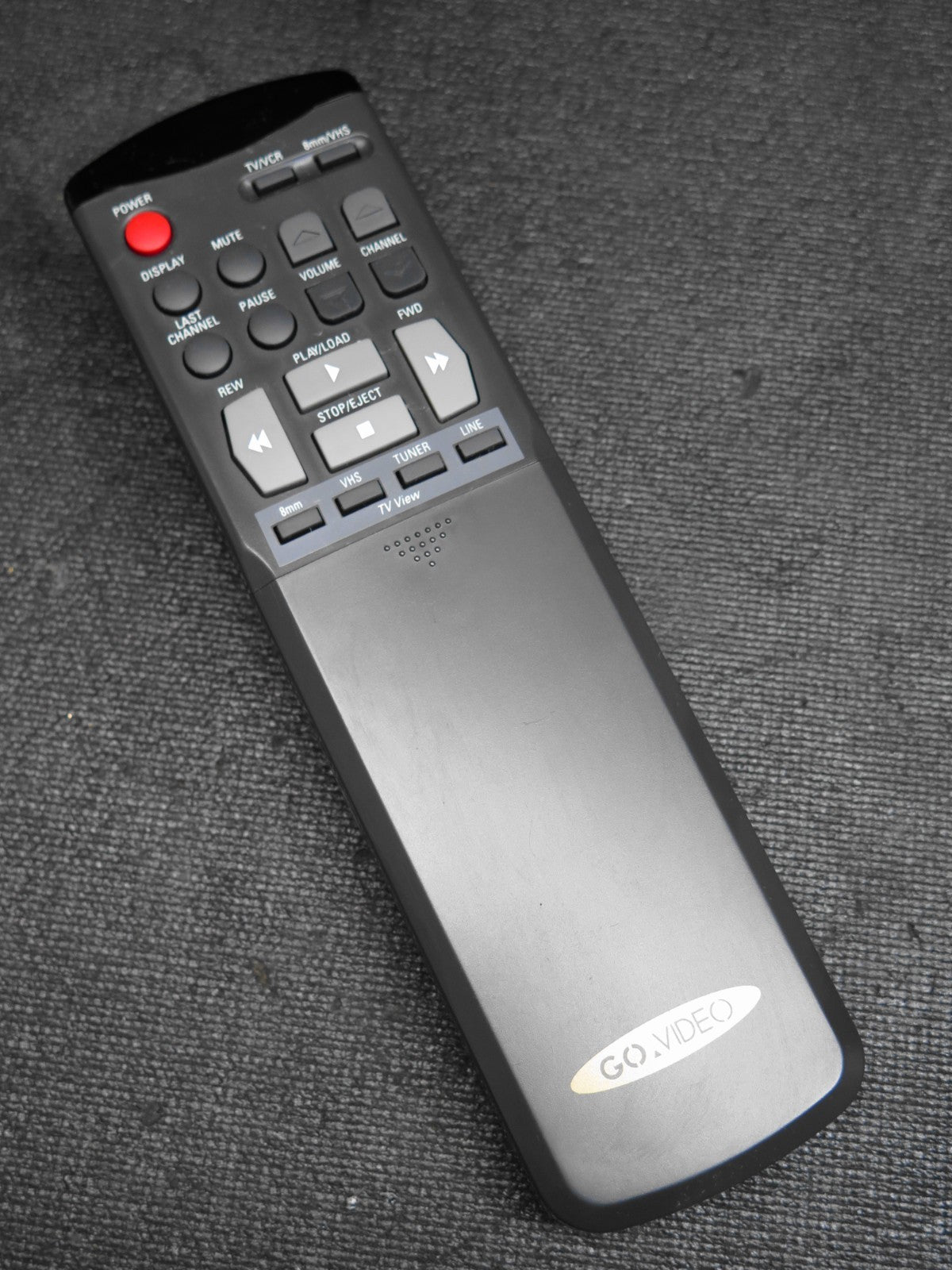 Go Video GOVIDEO GV-8020 8mm Cassette VHS VCR Recorder Remote Control