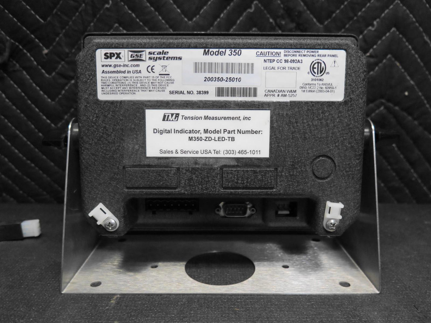 TMi 3-Roller wire Tension Measurement Sensor 500g w/ digital display