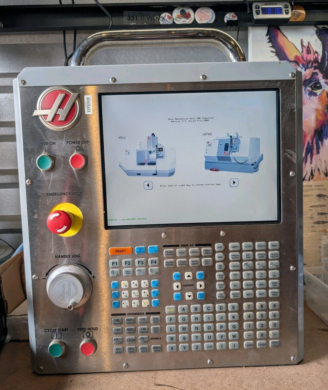 HAAS Control Simulator CSMD