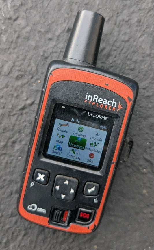Garmin / DeLorme InReach Explorer INRCH25 Satellite  Iridium GPS Communicator