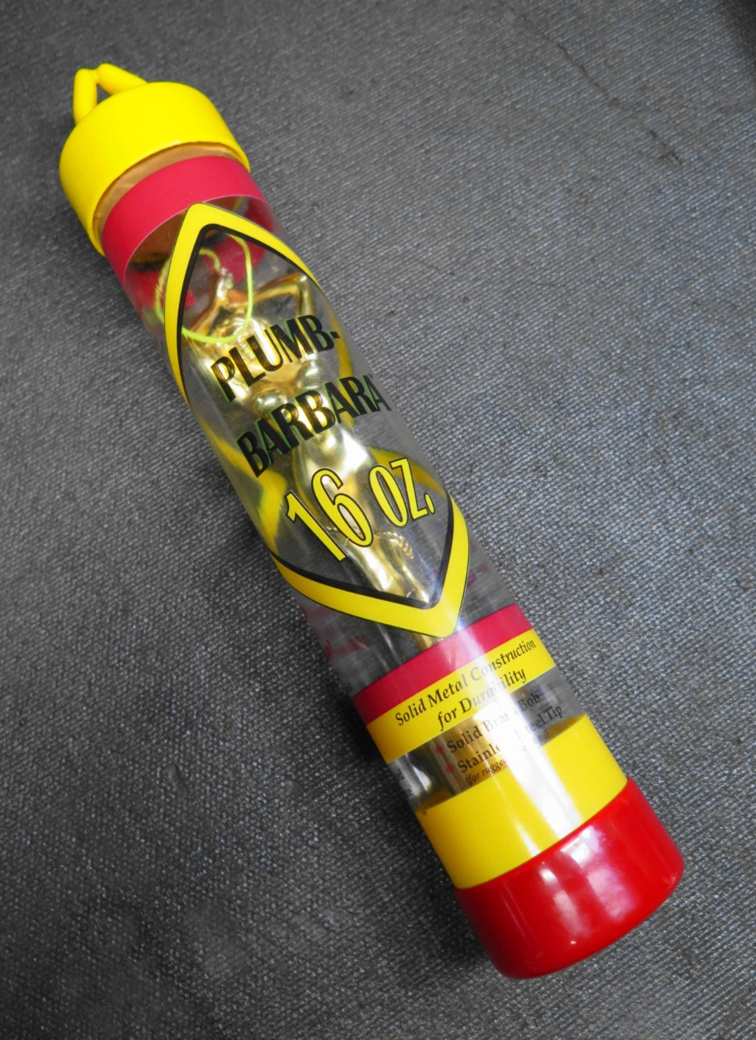 Vintage 12 oz. PLUMB BARBARA Bob Solid Brass Stainless Steel Tip - NEVER USED