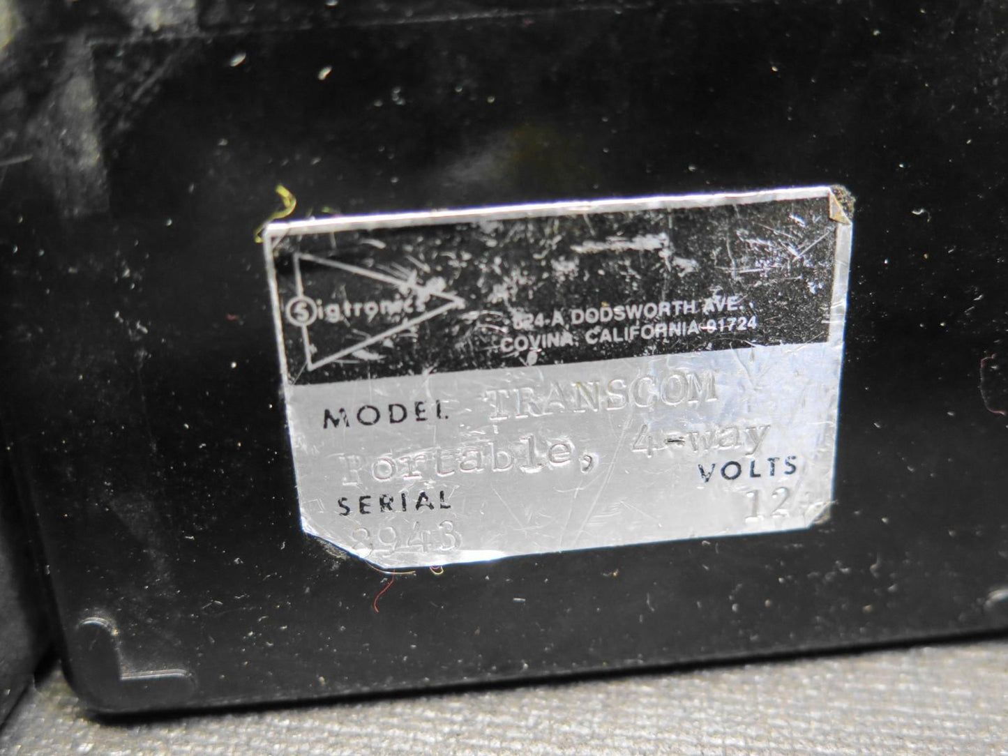 Sigtronics Transcom Portable Aviation 4-way Intercom