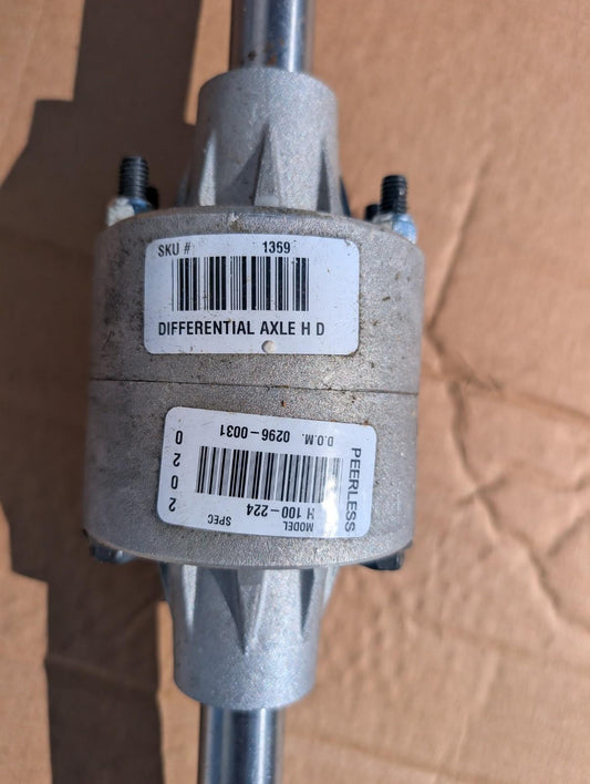 Peerless Differential Model 100-224 - 1" Shaft, 38" Length w/ Sprocket