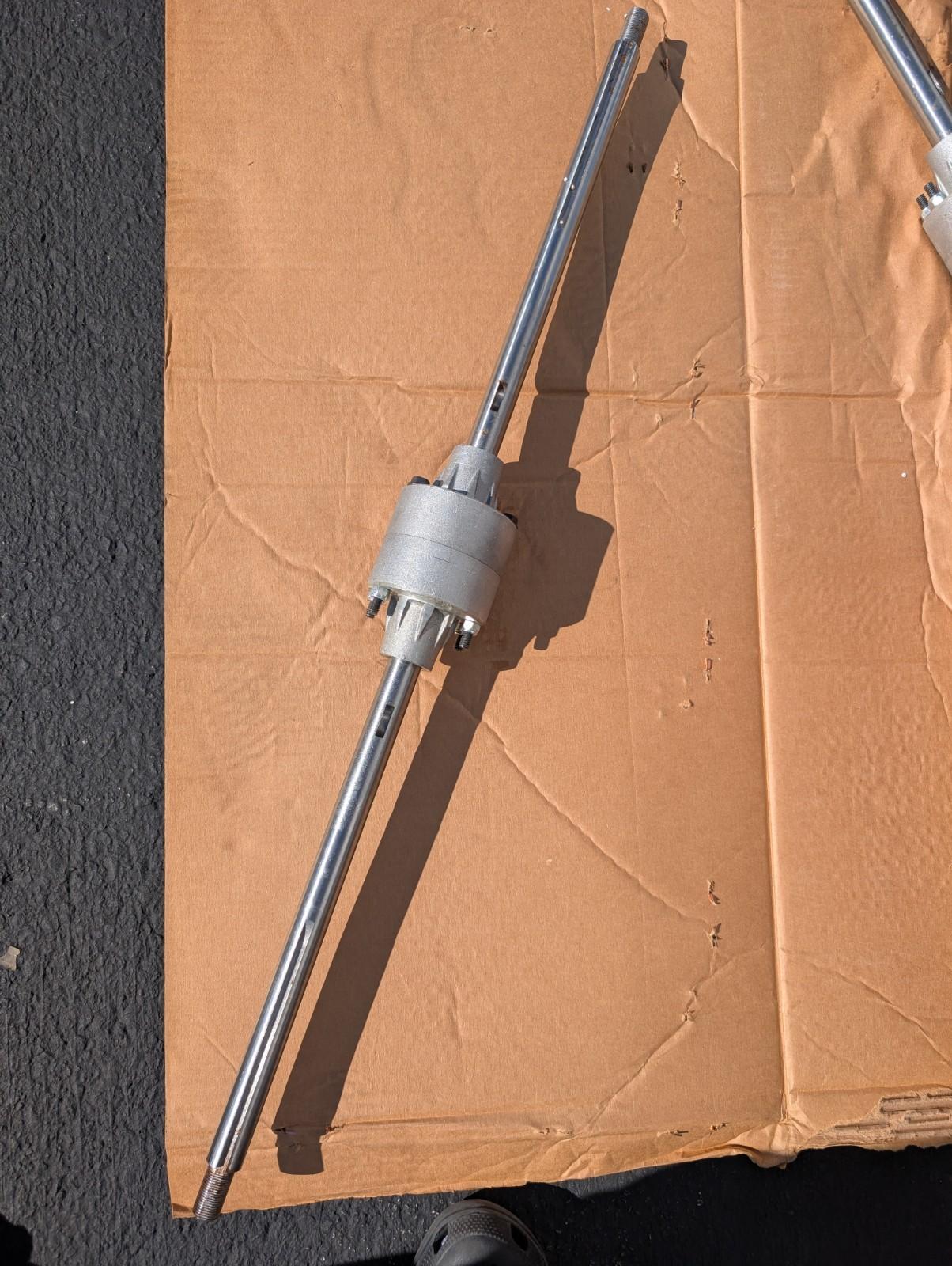 Peerless Differential Model 100-224 - 1" Shaft, 38" Length w/ Sprocket