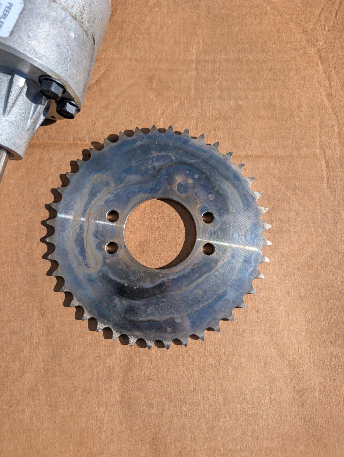 Peerless Differential Model 100-224 - 1" Shaft, 38" Length w/ Sprocket