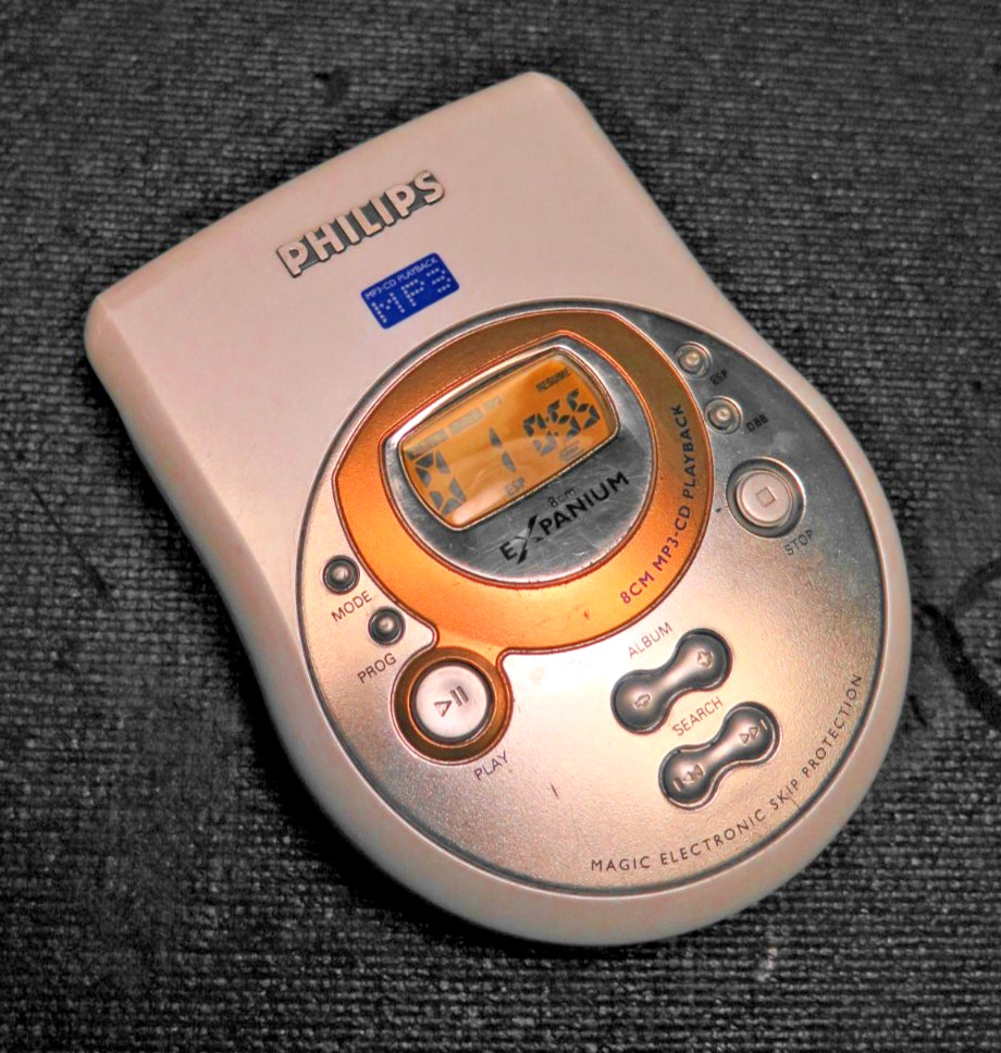 Philips Pocket Expanium EXP411/17 Personal Portable Mini MP3 CD Player Tested