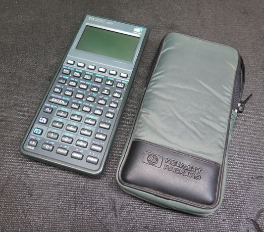 Hewlett Packard HP 48GX Graphing Calculator W/ Case Tested - No Manual