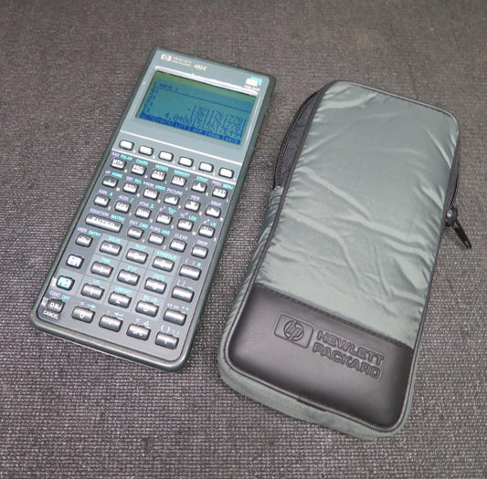 Hewlett Packard HP 48GX Graphing Calculator W/ Case Tested - No Manual (#2)