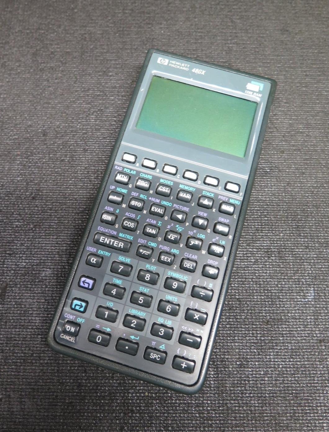 Hewlett Packard HP 48GX Graphing Calculator W/ Case Tested - No Manual (#2)