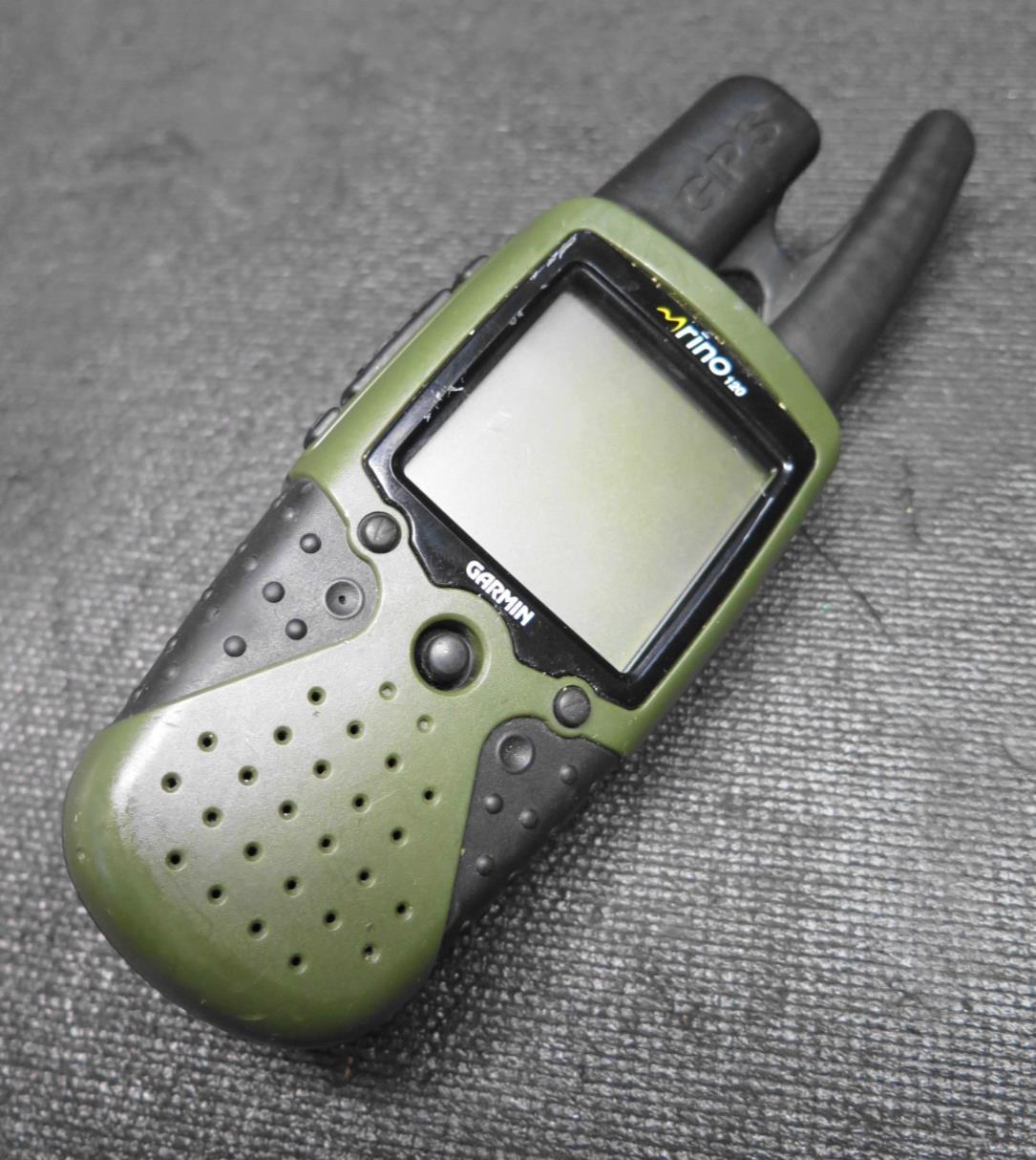 GARMIN RINO 120 HANDHELD GPS 2 WAY NAVIGATOR RADIO Parts Or Repair