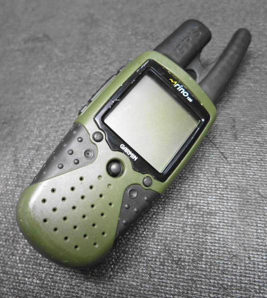 GARMIN RINO 120 HANDHELD GPS 2 WAY NAVIGATOR RADIO Parts Or Repair