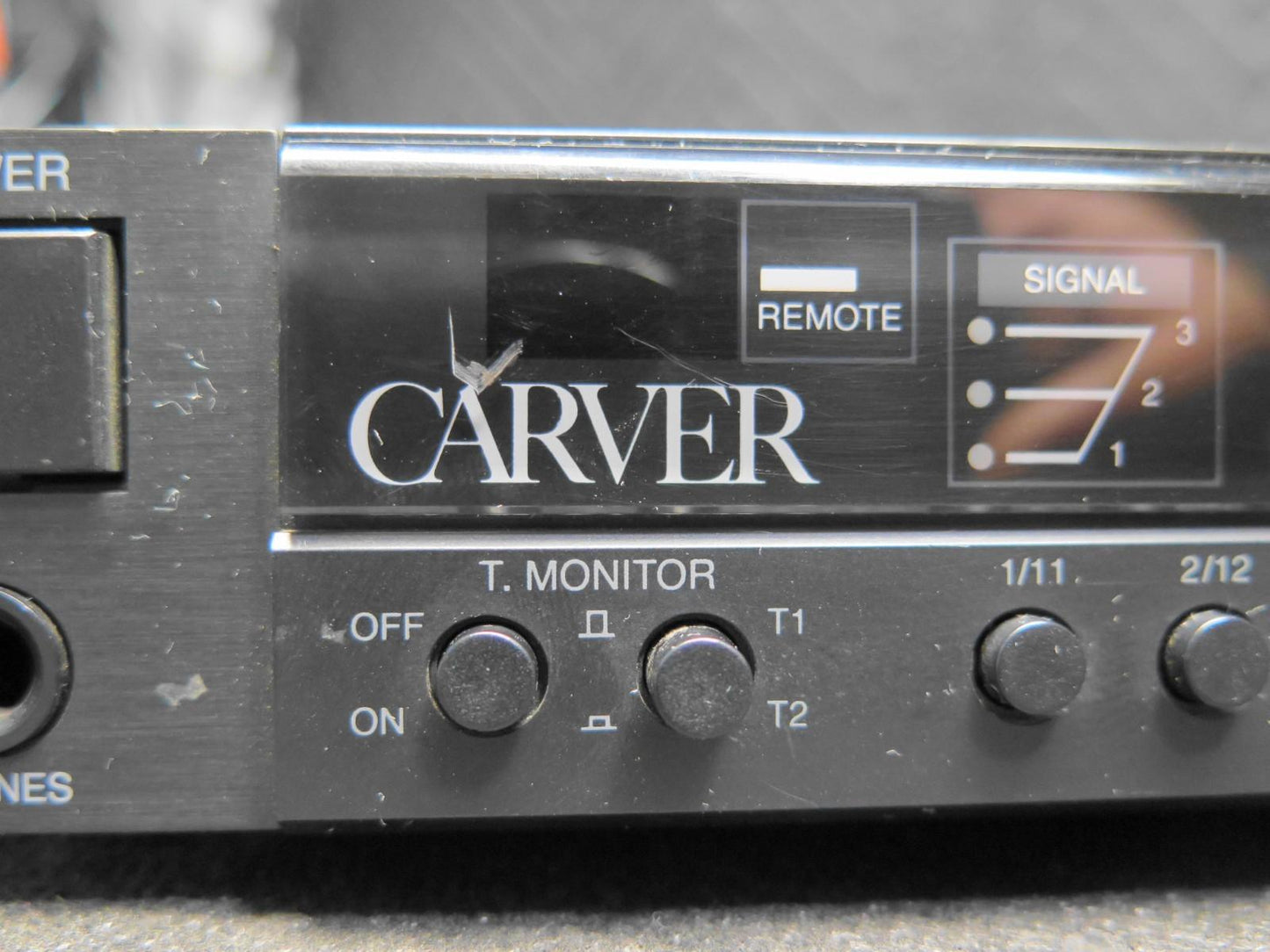 Carver CT-6 Sonic Holography Preamplifier Tuner - No Remote - Made in JAPAN