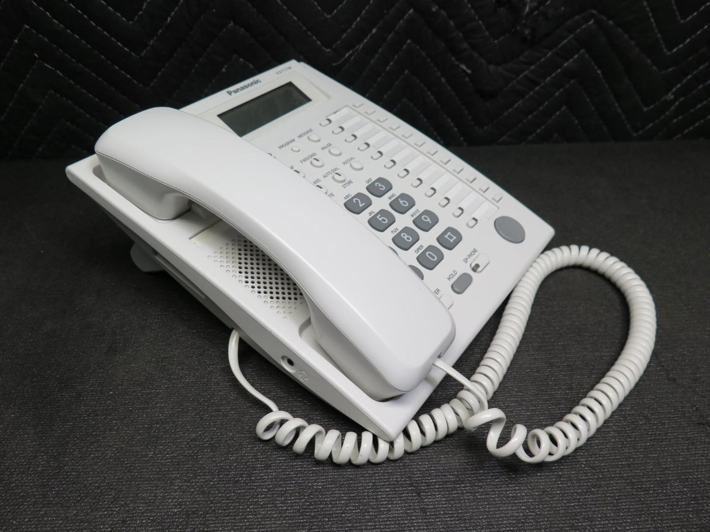 Panasonic KX-T7736 Hybrid System Corded Telephone Backlit LCD White