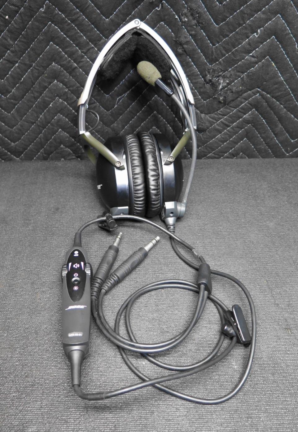 Bose X Aviation A10 Dual GA Plugs Headset AHX-32-01