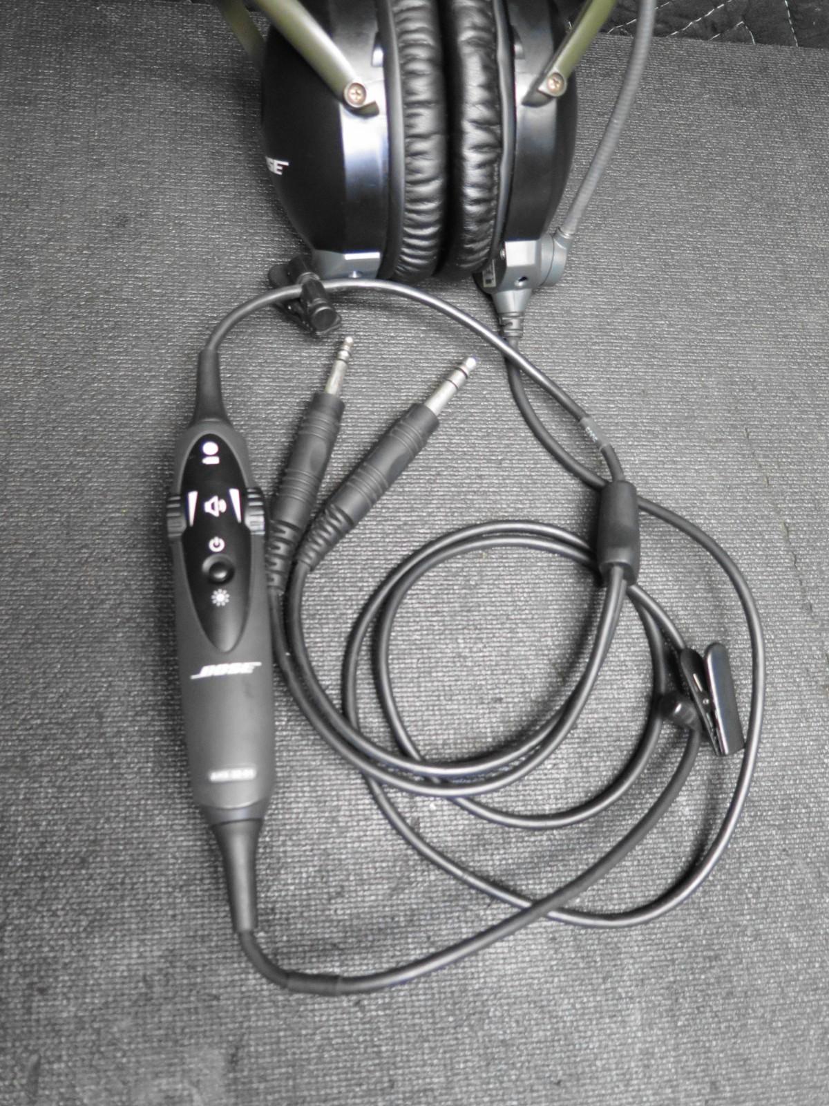 Bose X Aviation A10 Dual GA Plugs Headset AHX-32-01