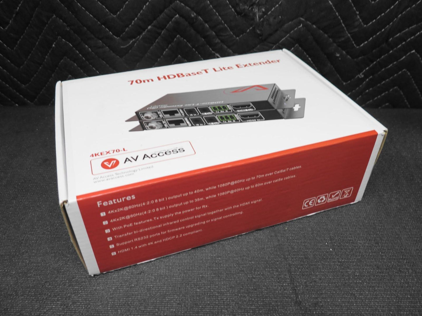 AV Access - 4KEX100-L - HDBase-T Extender - 4K2K New