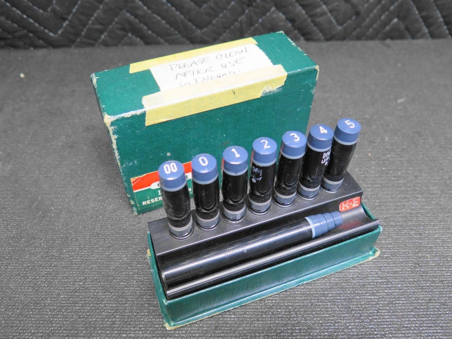 K&E 61 0060 Leroy Reservoir Pen Set  - Complete, in Box