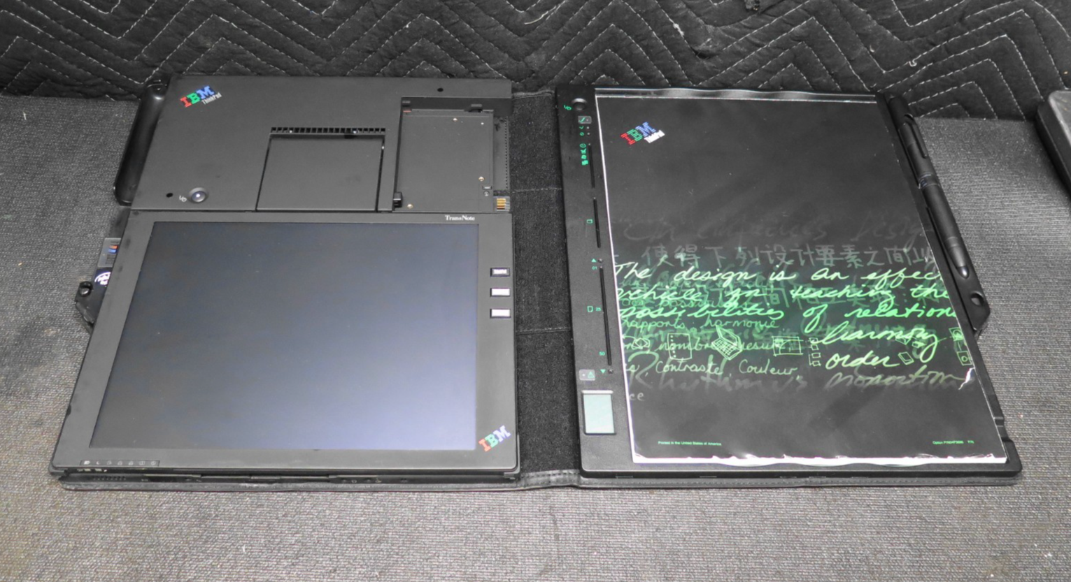 IBM ThinkPad TransNote Computer w/ Notepad & Stylus – ineedths