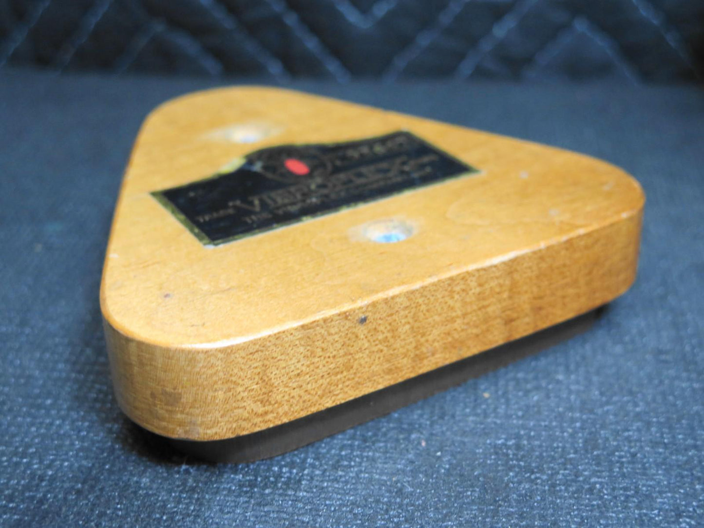 Vibroplex Brass Racer BASE ONLY - Vintage Ham Radio Telegraph Key (SN 03667)