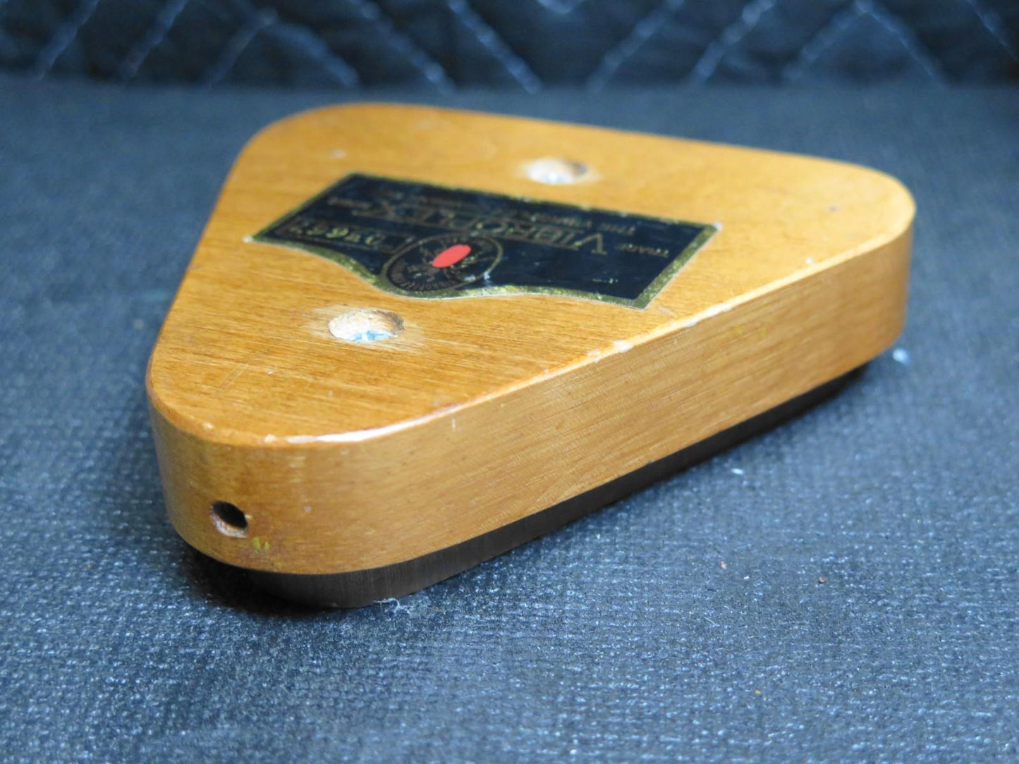 Vibroplex Brass Racer BASE ONLY - Vintage Ham Radio Telegraph Key (SN 03667)
