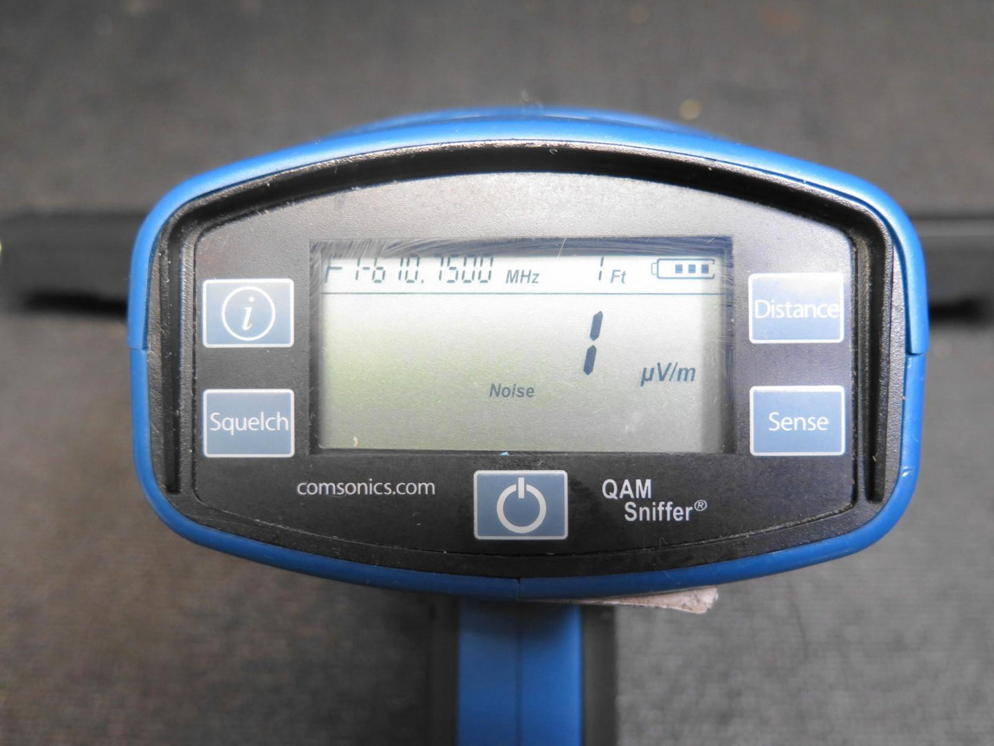 ComSonics QAM Sniffer 101610-DF Signal Analyzer Detector w/ Charging Cord