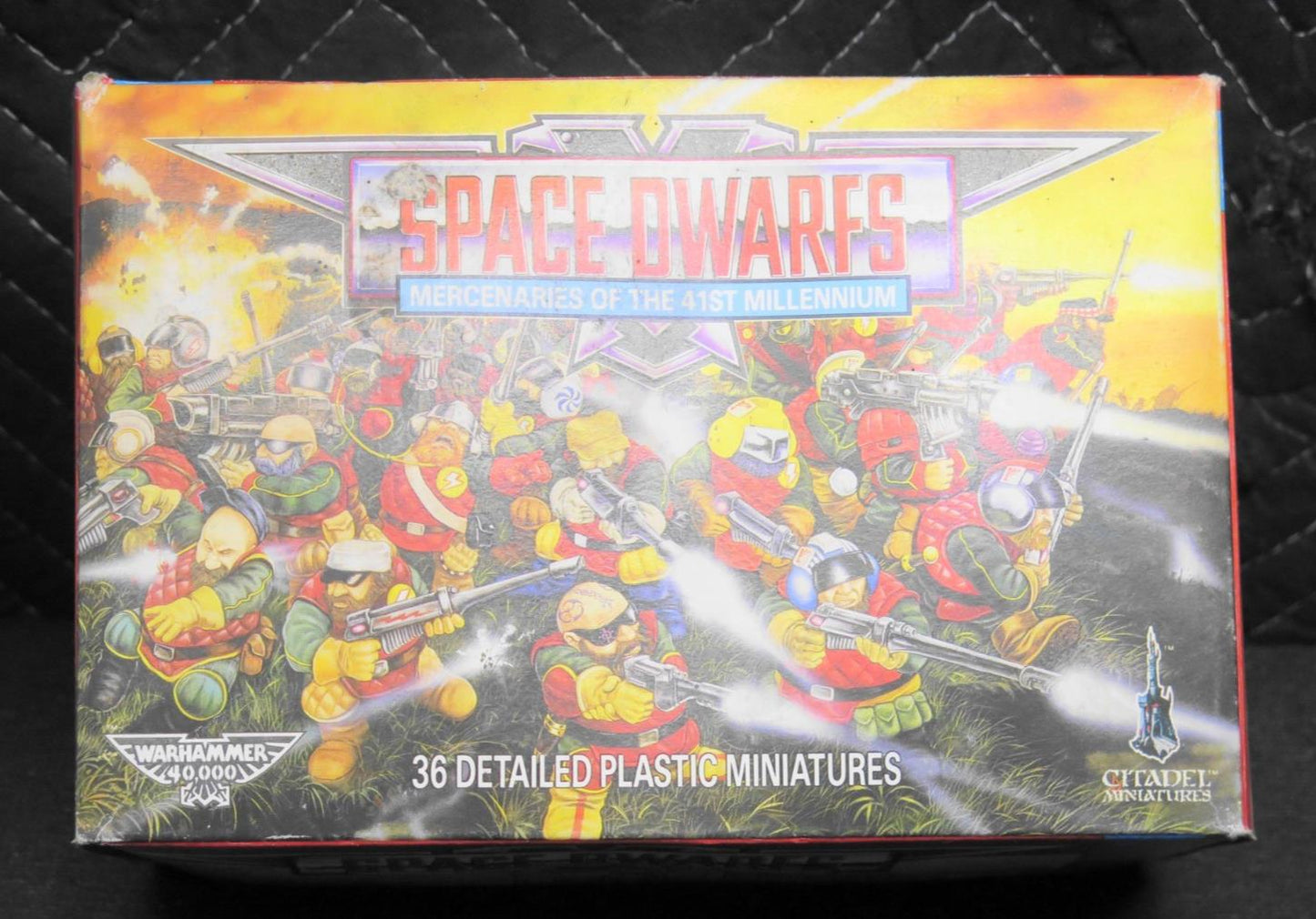 Warhammer 40K Space Dwarfs (Squats) Plastic, Rogue Trader Rare OOP Citadel Squat
